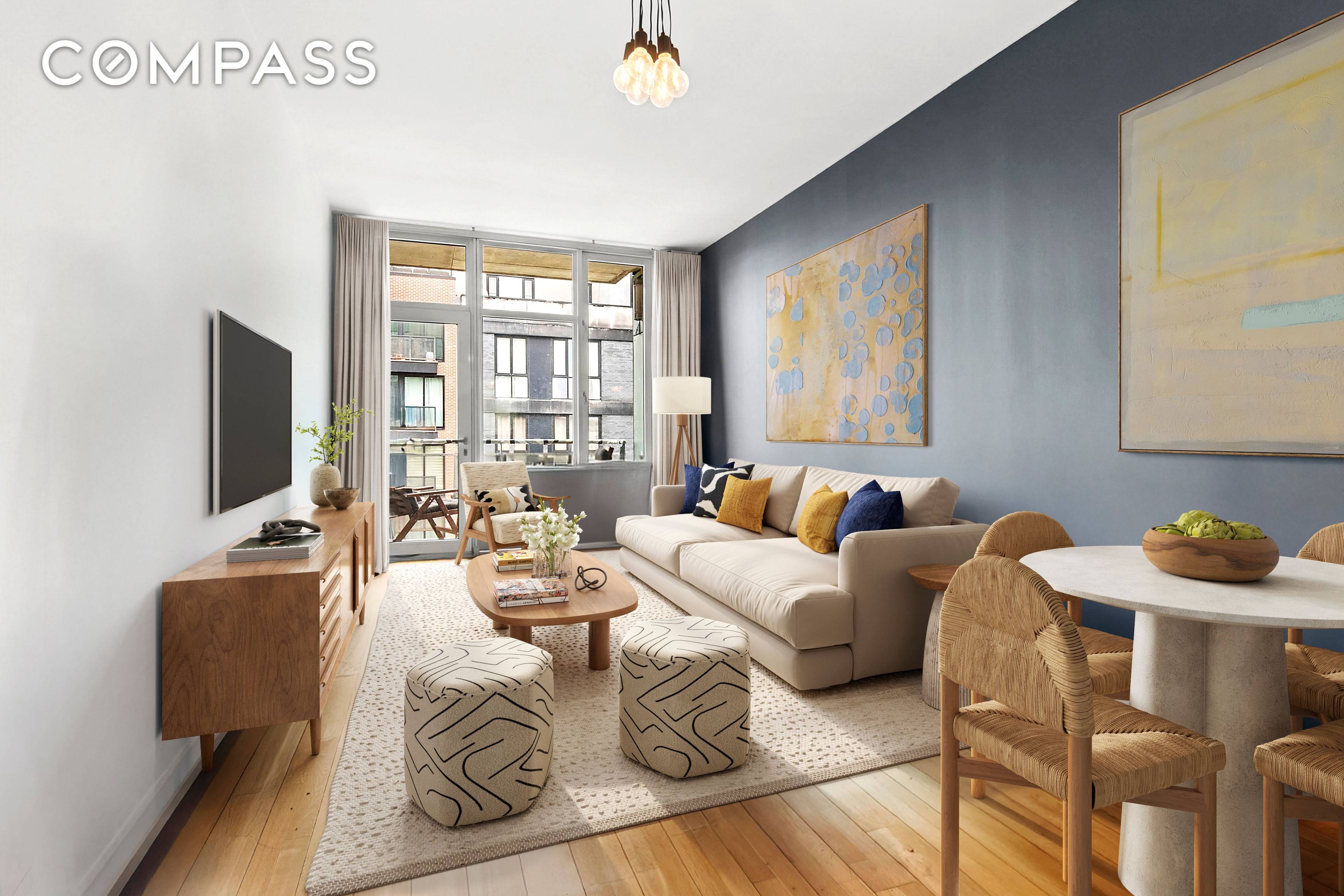 Spacious Williamsburg 2BR 2BA with Private Balcony, Deeded Parking amp ; Storage Tax Abatement Until 2036 !