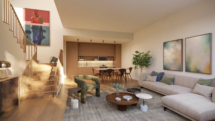 Now Leasing Refined Studio, 1, 2, and 3 Bedroom Residences and Exclusive Townhomes.