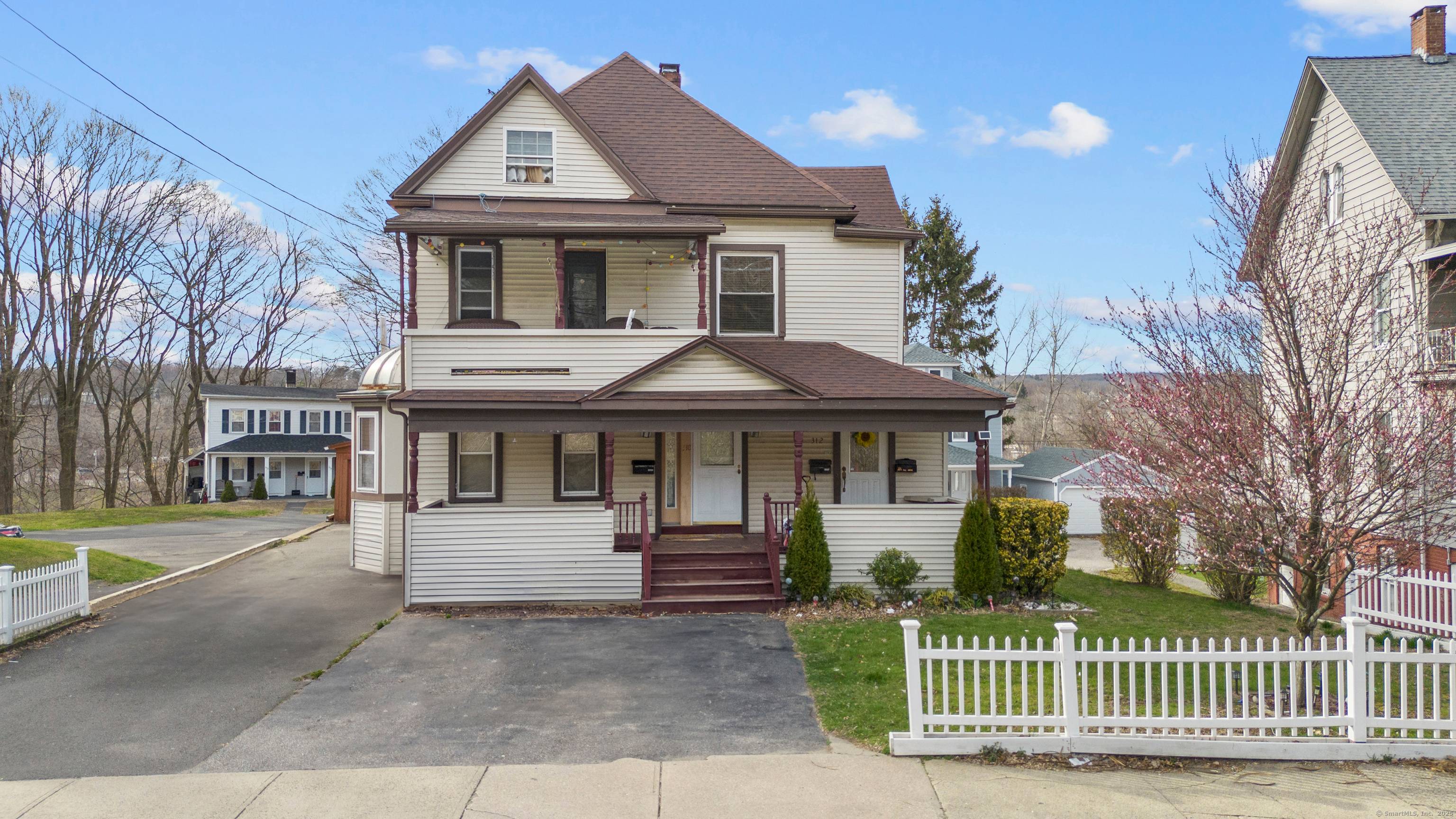 Welcome to this unique opportunity to own this large two family home located in the heart of East Derby.