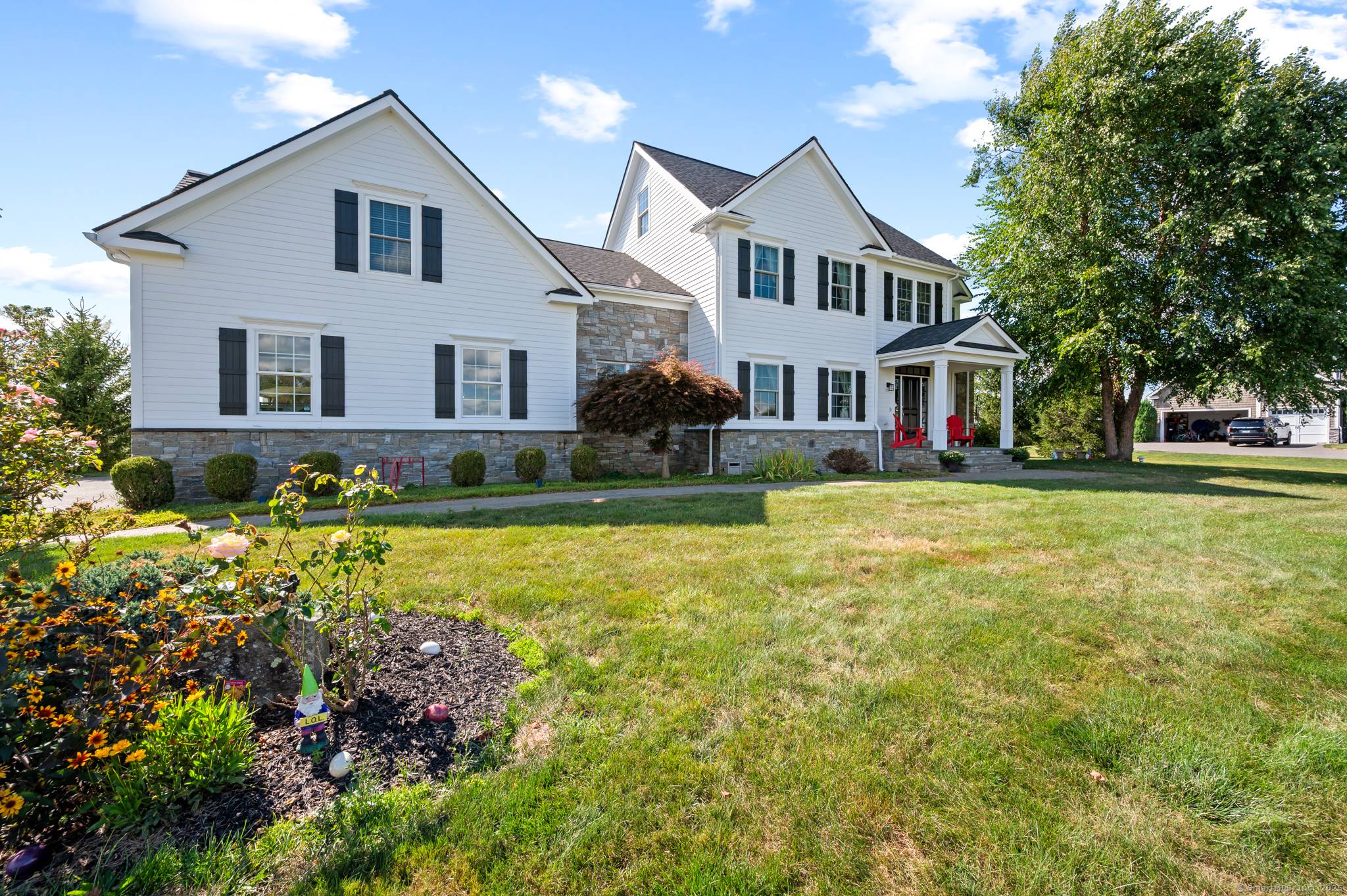 This stunning four bedroom home is situated on 1.