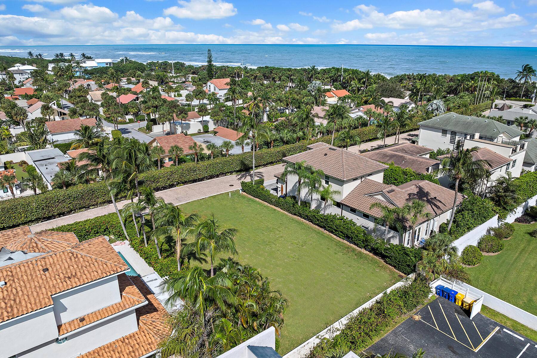 This is one of the last opportunities to own a premium buildable lot just steps from the beach.