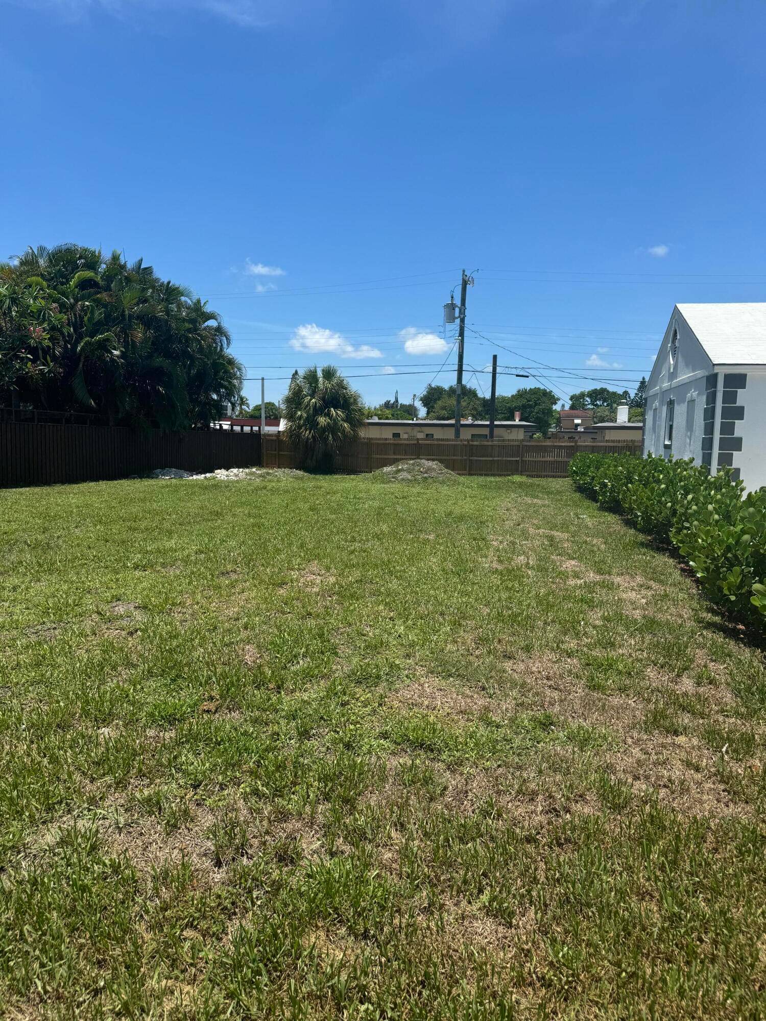 Cleared Lot Ready to Build.