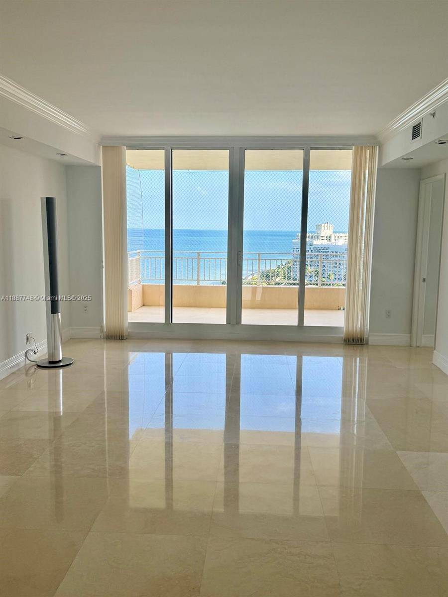 Perched on the 15th floor of the prestigious Ocean Club, this exceptional residence offers breathtaking direct ocean views and dual oversized terraces showcasing the dazzling Miami and Coral Gables skyline.