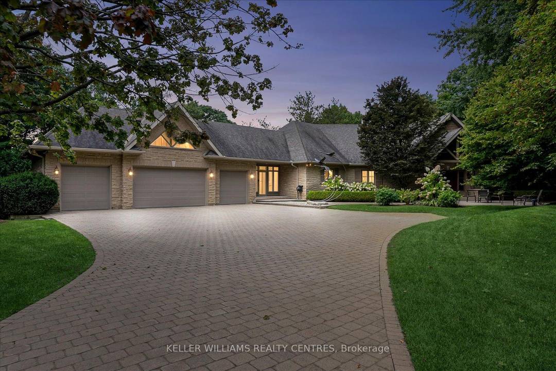 Nestled on a serene 2. 6 acre lot in the prestigious Bayview County Estates of Richmond Hill, this exquisite custom built bungalow offers over 4, 300 square feet of luxurious ...