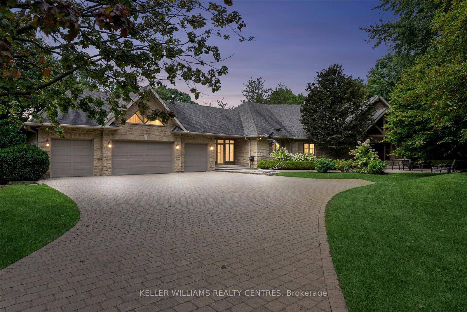 Nestled on a serene 2. 6 acre lot in the prestigious Bayview County Estates of Richmond Hill, this exquisite custom built bungalow offers over 4, 300 square feet of luxurious ...