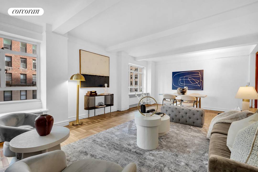 Bring Your Architect and Imagination This Corner Residence Awaits a Full Renovation Nestled within one of Carnegie Hill's most coveted prewar cooperatives, Apartment 4H at 19 East 88th Street offers ...
