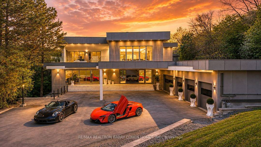 Welcome To A Rare Architectural Triumph This 14, 000 Sq Ft Smart Estate Sits On 2 Private, Landscaped Acres In Sought After Aurora Estates.
