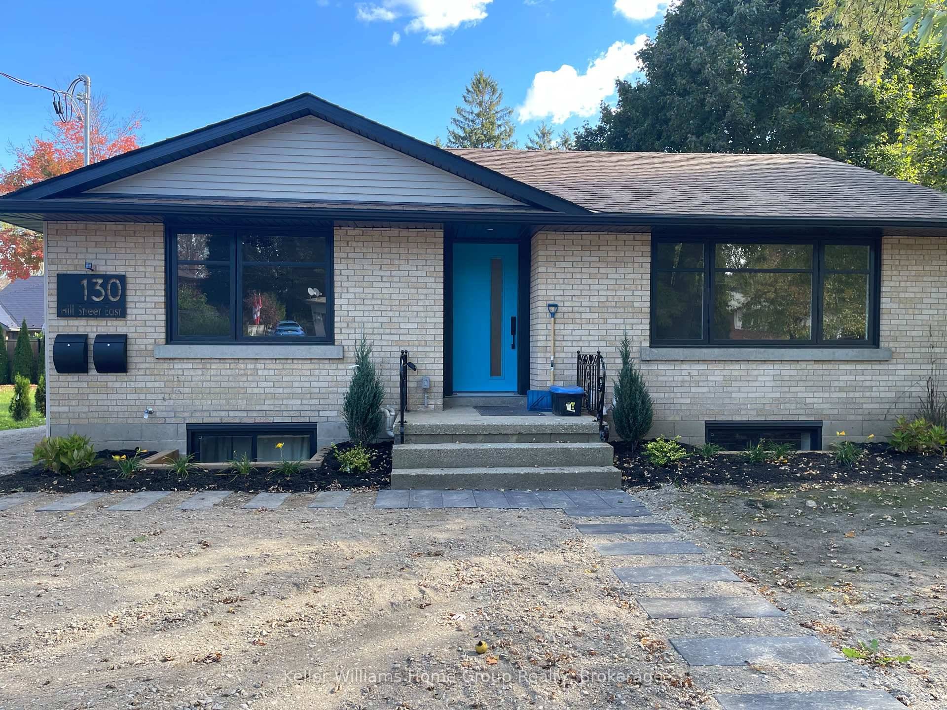 Bright, stylish 3 bedroom upper unit in a fully renovated 1950s bungalow, located on a beautiful, tree lined street in an established neighbourhood, just three blocks from downtown Fergus.