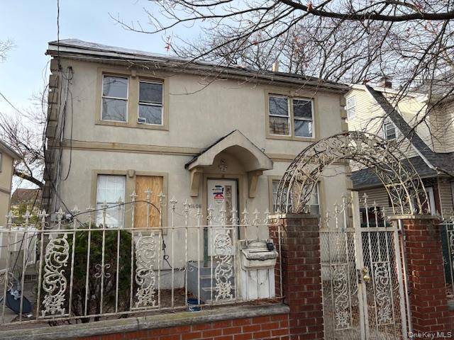 Fully detached 2 family frame home in Jamaica, Queens.