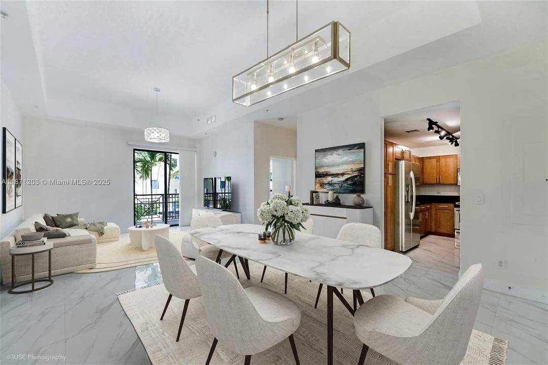Bright and spacious residence w soaring ceilings amp ; an open layout.