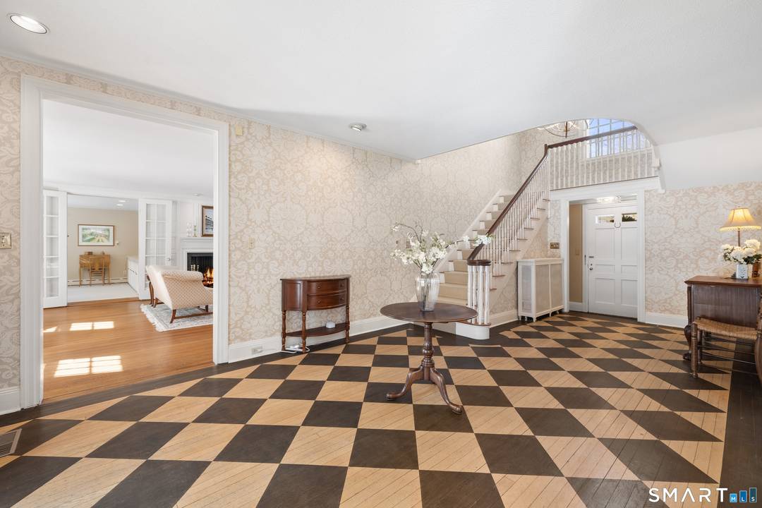 Spectacular 1924 brick Colonial tucked away on a private lane off Bloomfield Avenue.