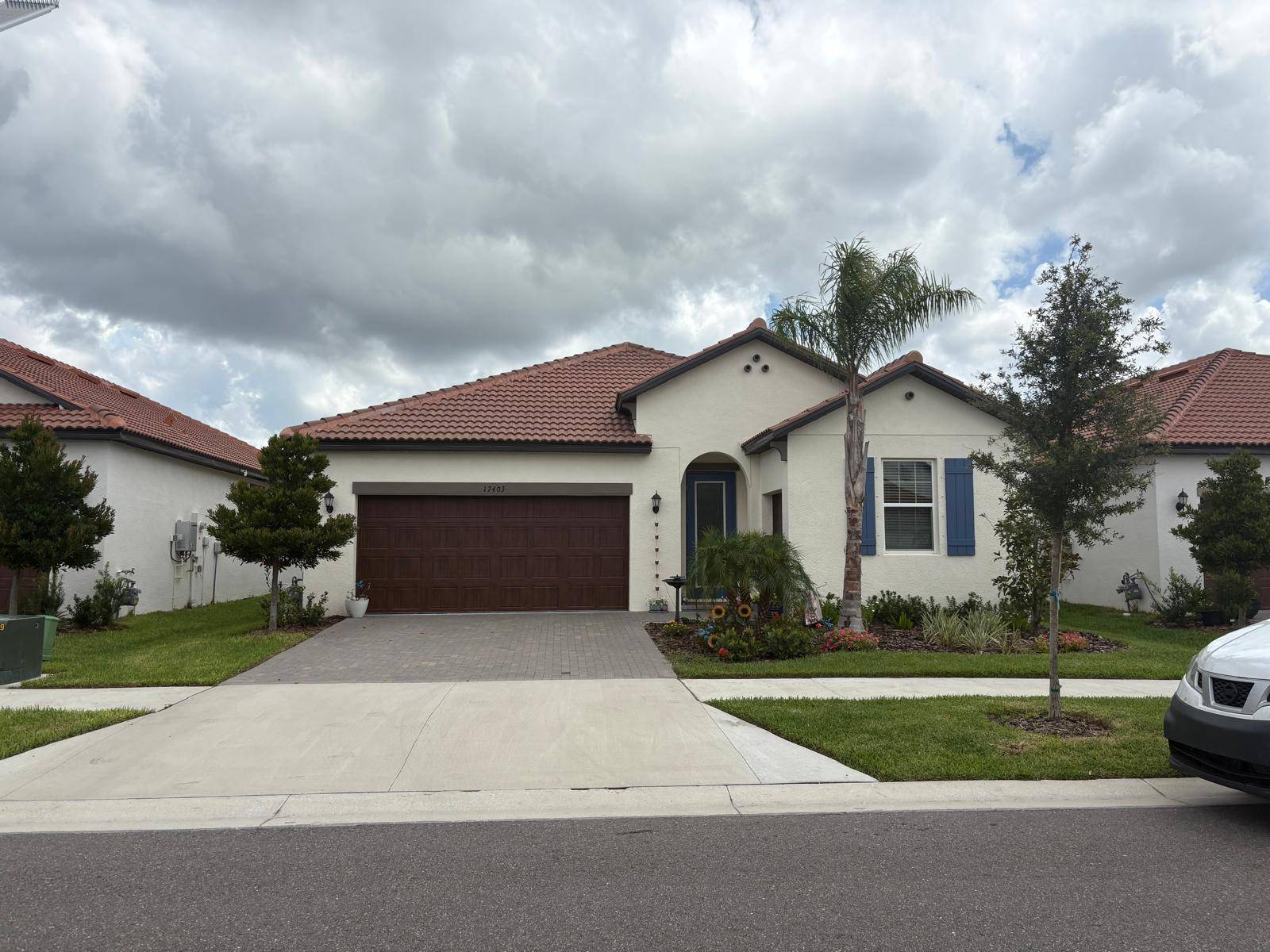Experience resort style living in this nearly new 3 bed, 3 bath home with a private den in a vibrant 55 community.