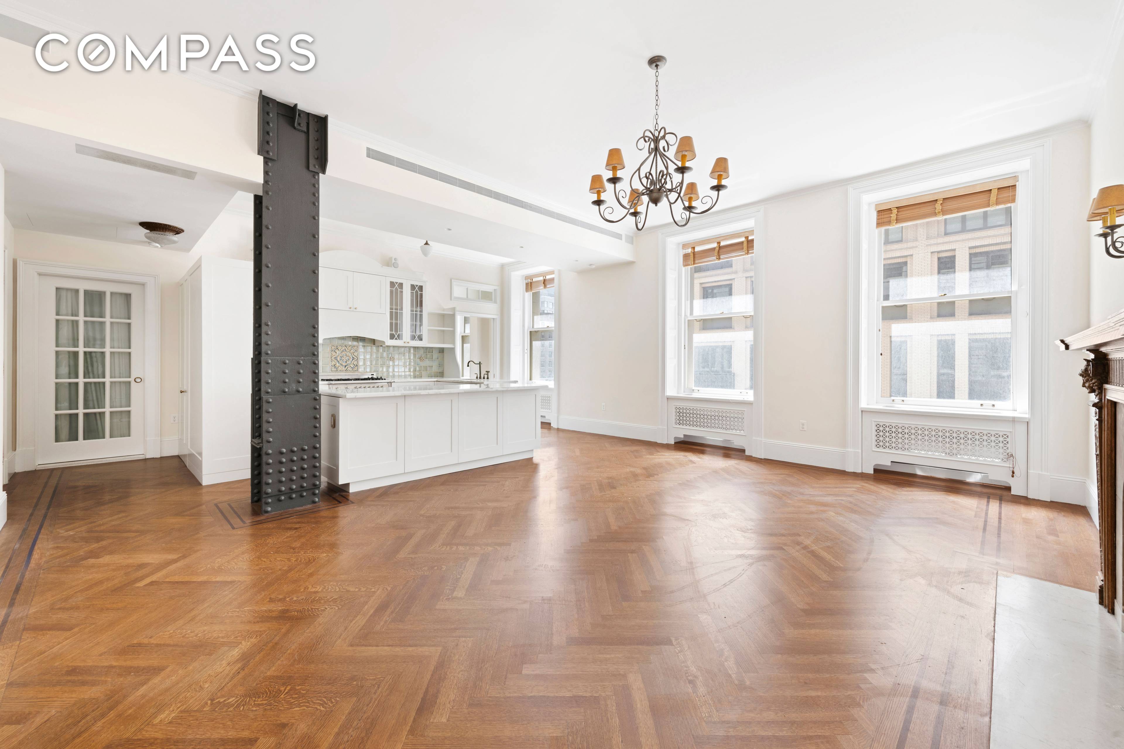 Enter into the lap of luxury as you discover this extraordinary fully reimagined gem at the world renowned Apthorp Condominium.