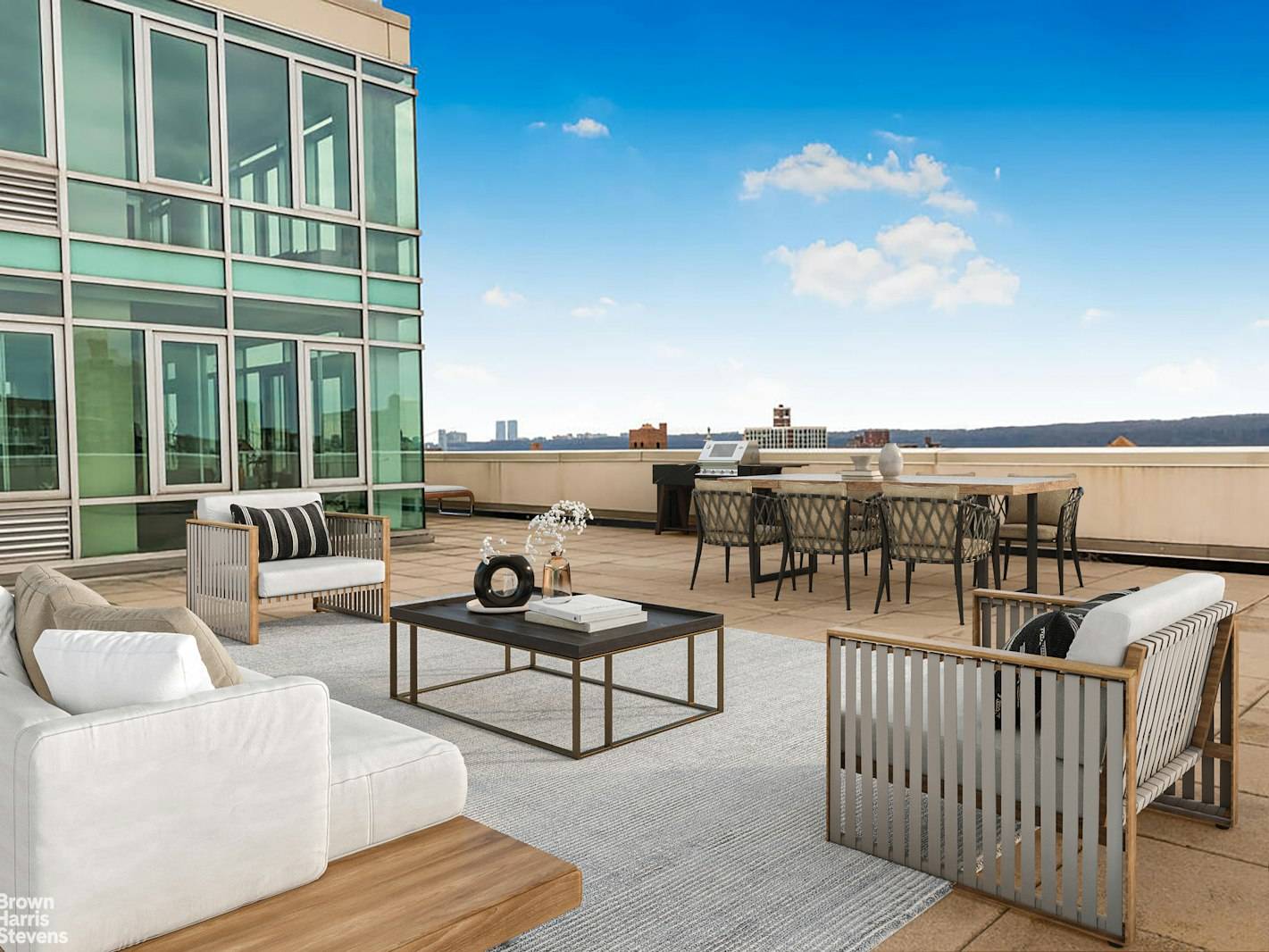 Luxury Full Floor Penthouse with Private Terrace and Panoramic City amp ; River Views !