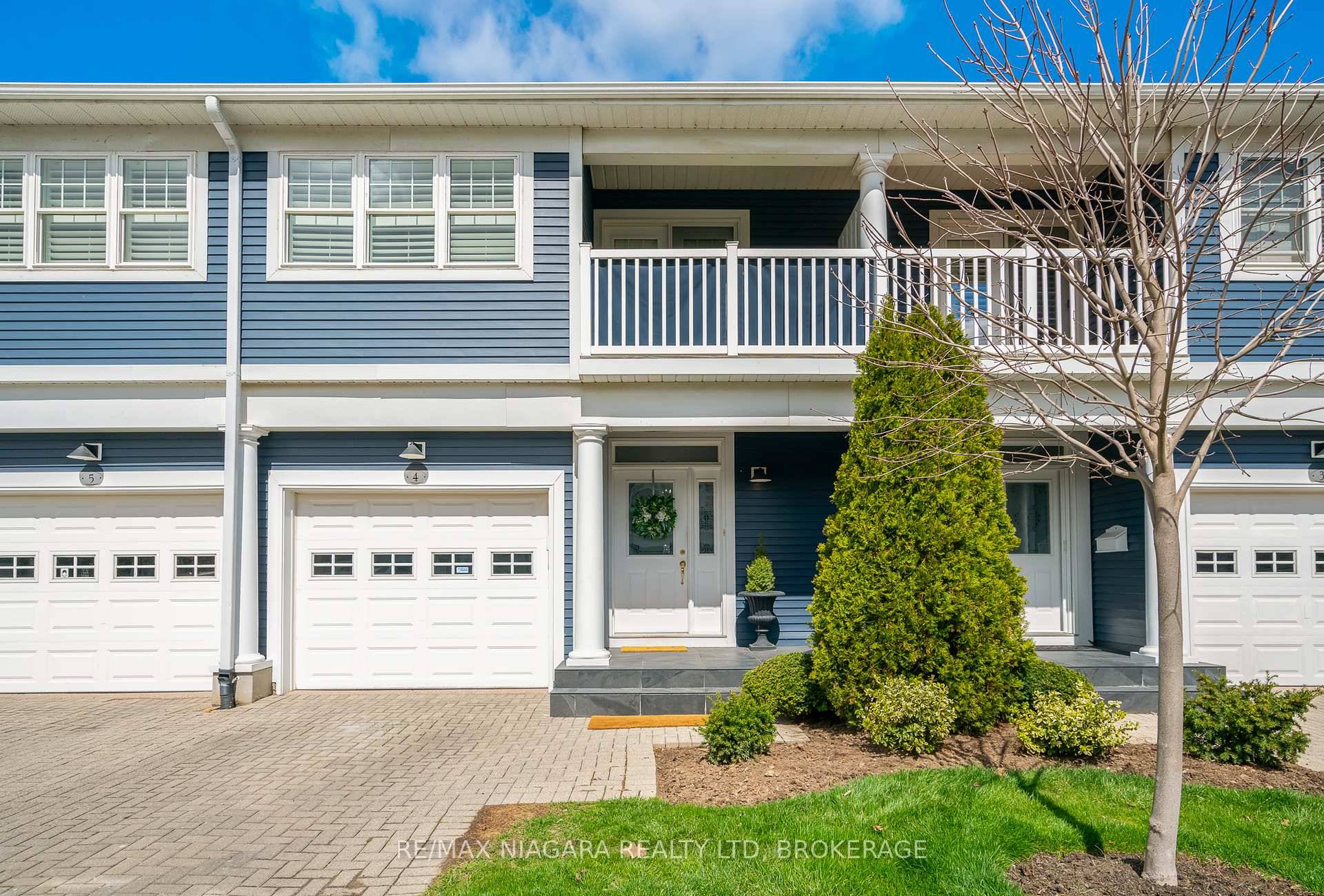 A notable address On The Henley Townhouse Condos in the Port Dalhousie area, is a well kept complex.