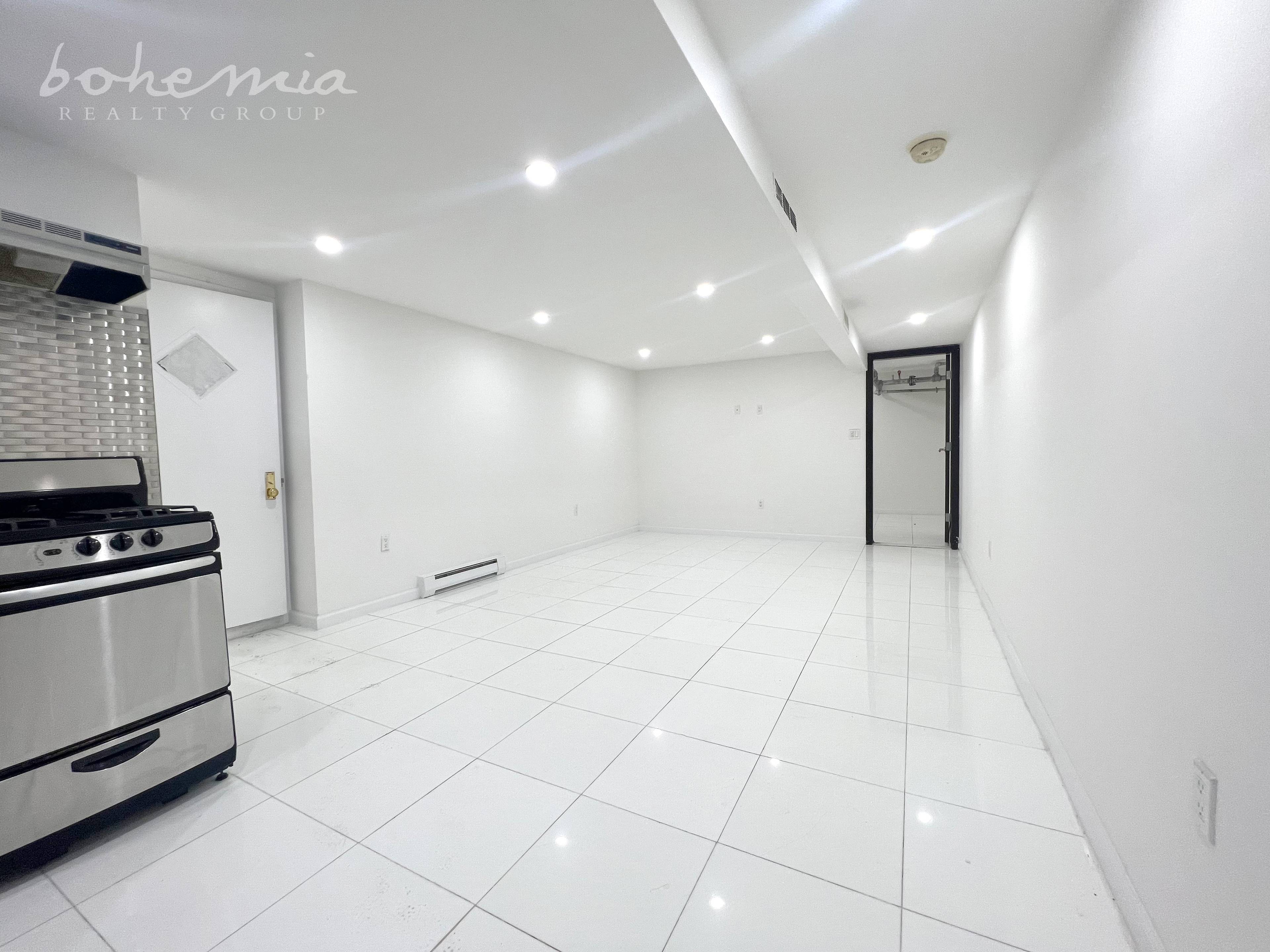 3 bedroom 2 bath. Lower level apartment.