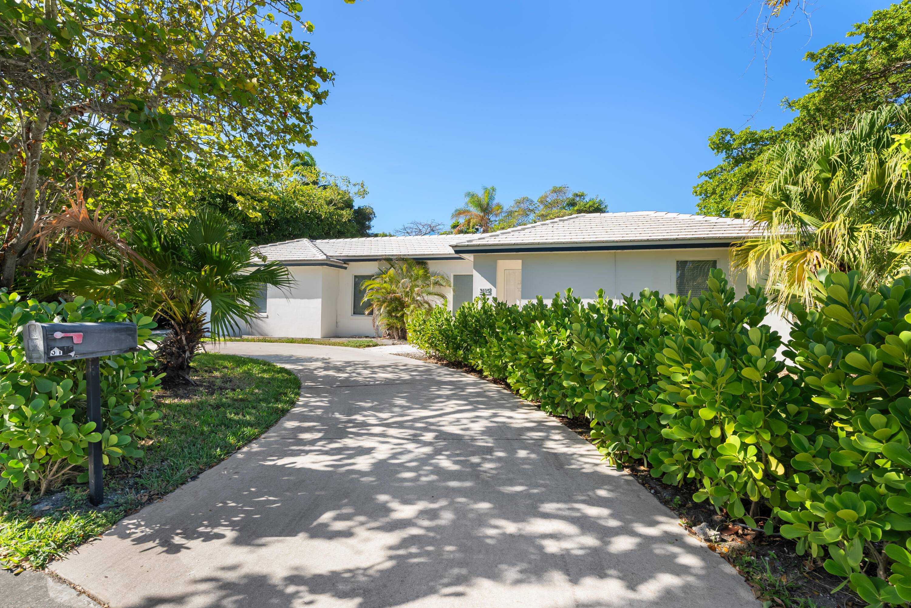 Rarely Available Single Family Home Right On North Flagler Drive with 900 Sq.