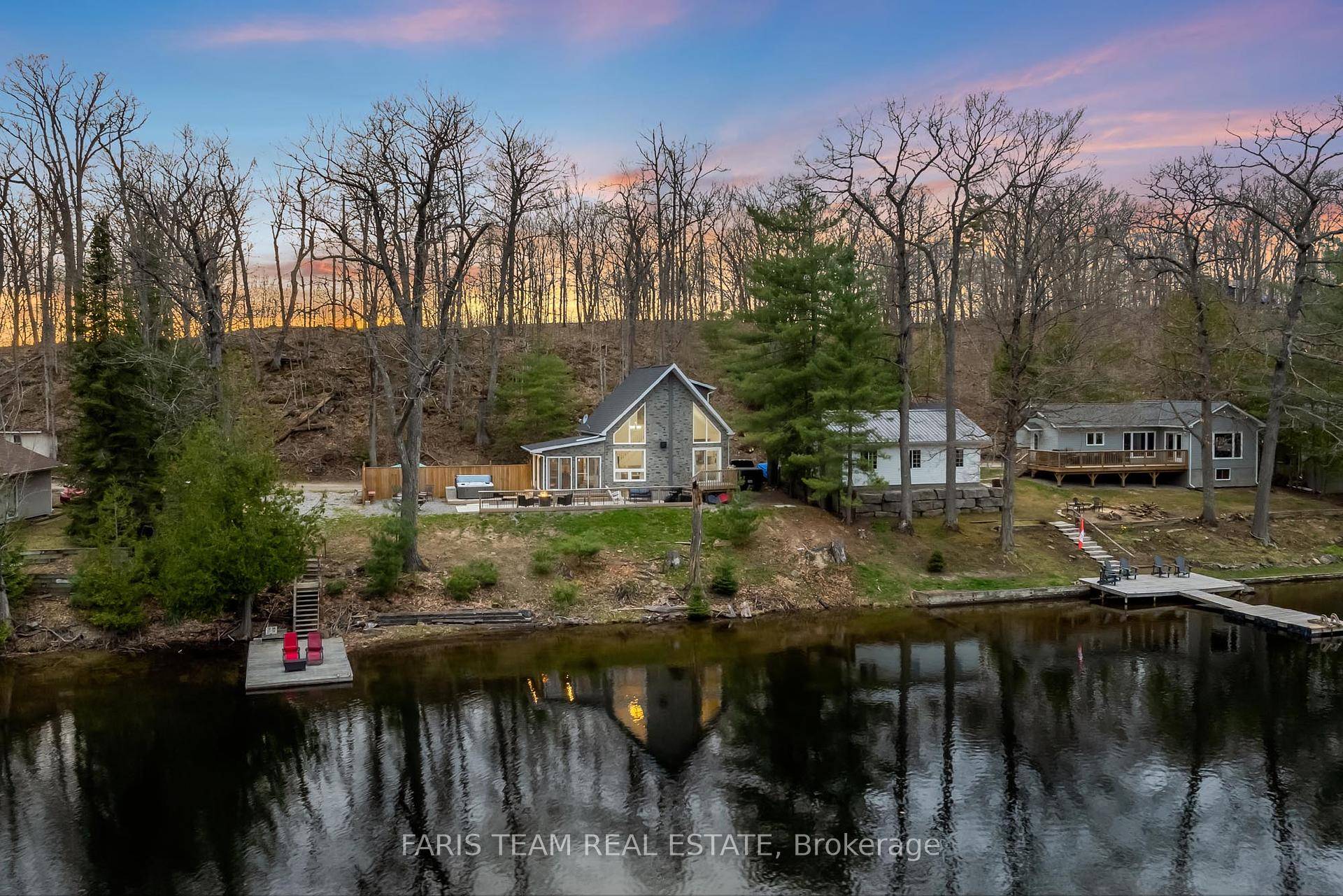 Top 5 Reasons You Will Love This Home 1 Custom built in 2021, this stunning four season home rests on the shores of the highly sought after Gull Lake, offering ...