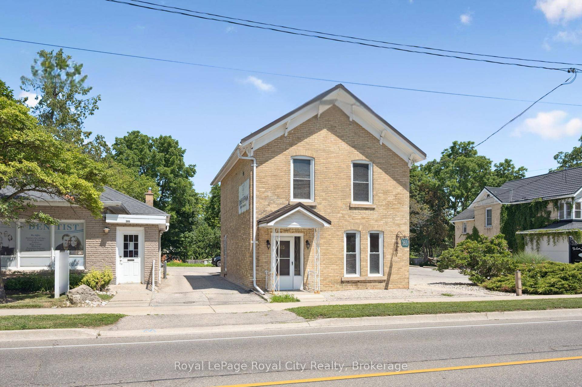 An exceptional investment opportunity awaits with this well maintained yellow brick, 2 storey commercial building, ideally located in a high traffic area just minutes from downtown Guelph.