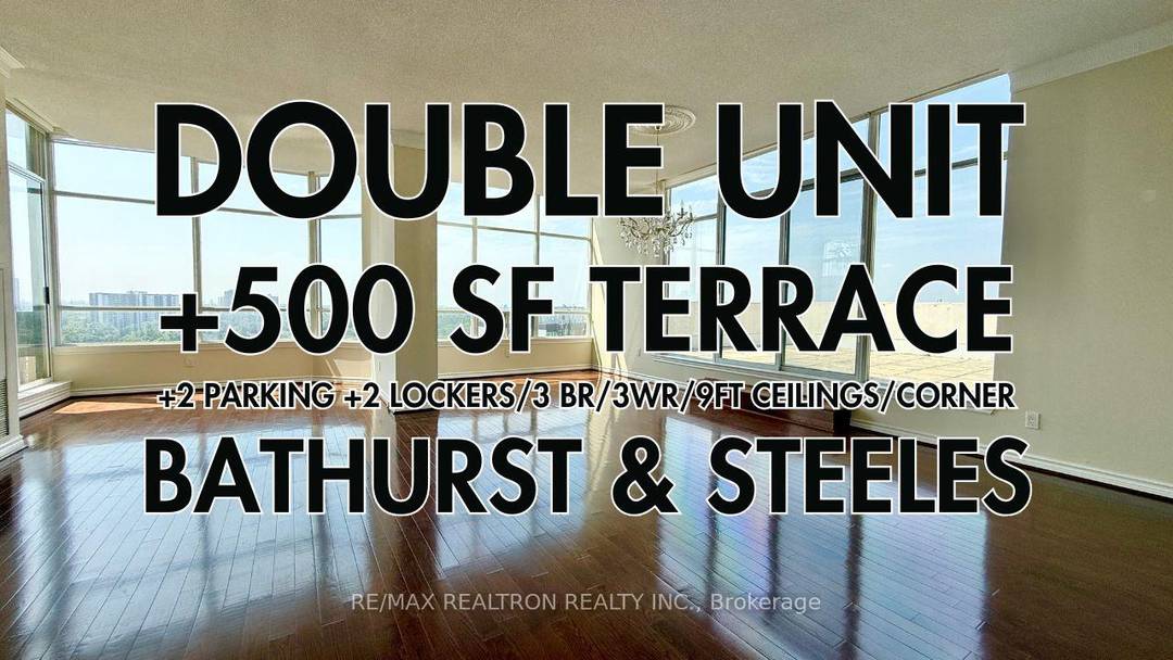 Rare Luxury Corner Double Unit Penthouse One Of A Kind !