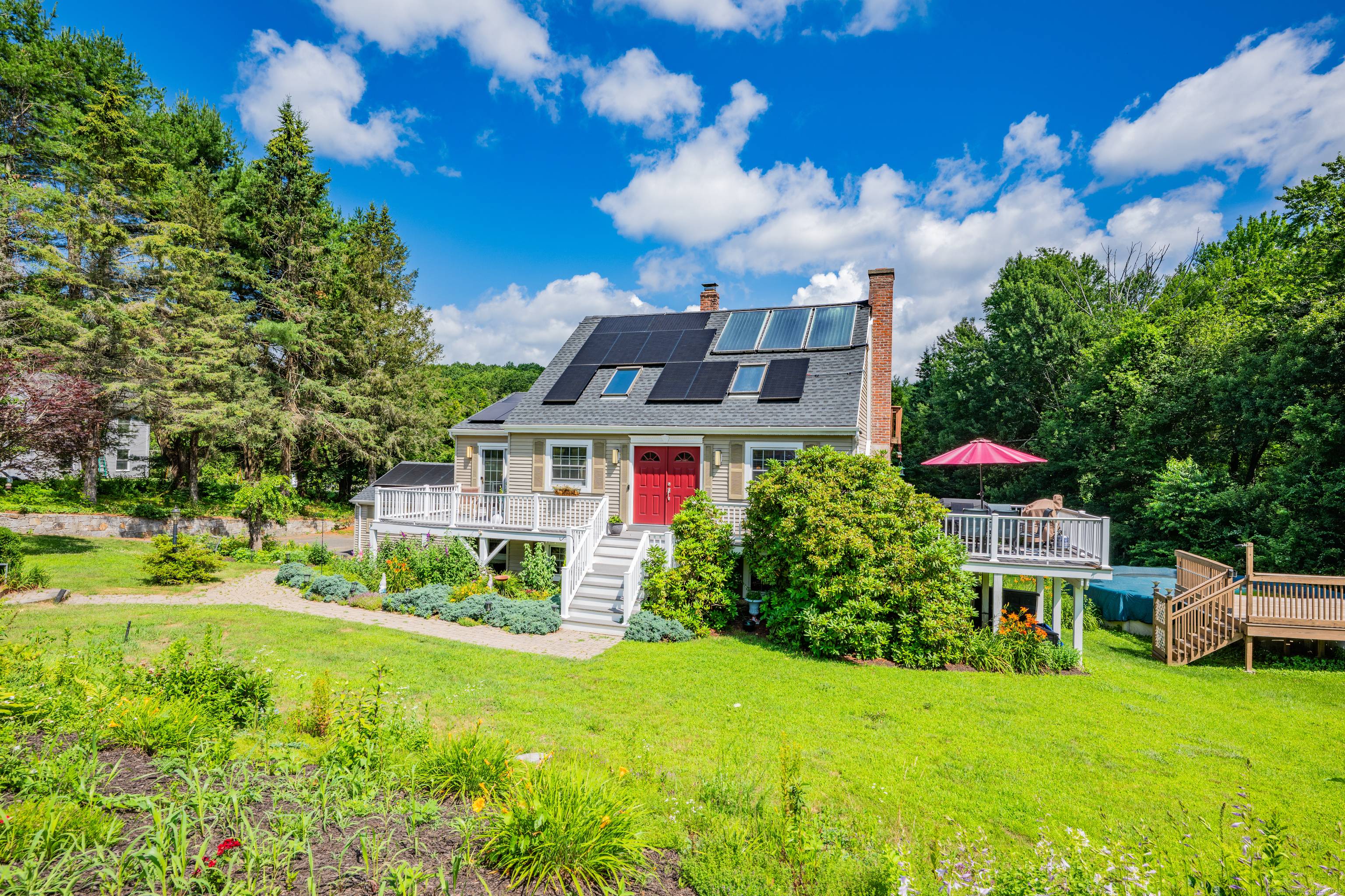 This wonderful 4 bedroom cape with a master on the first floor and the second if preferred has been updated, located on a cul de sac, open floor plan, 2 ...