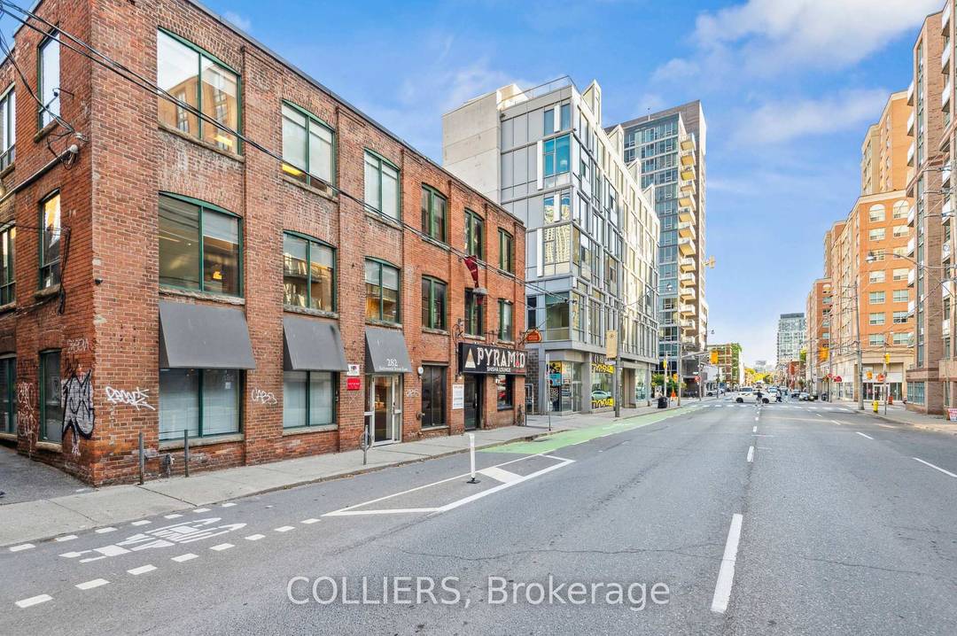 This is a rare opportunity to acquire a distinctive brick and beam building in the heart of downtown Toronto.