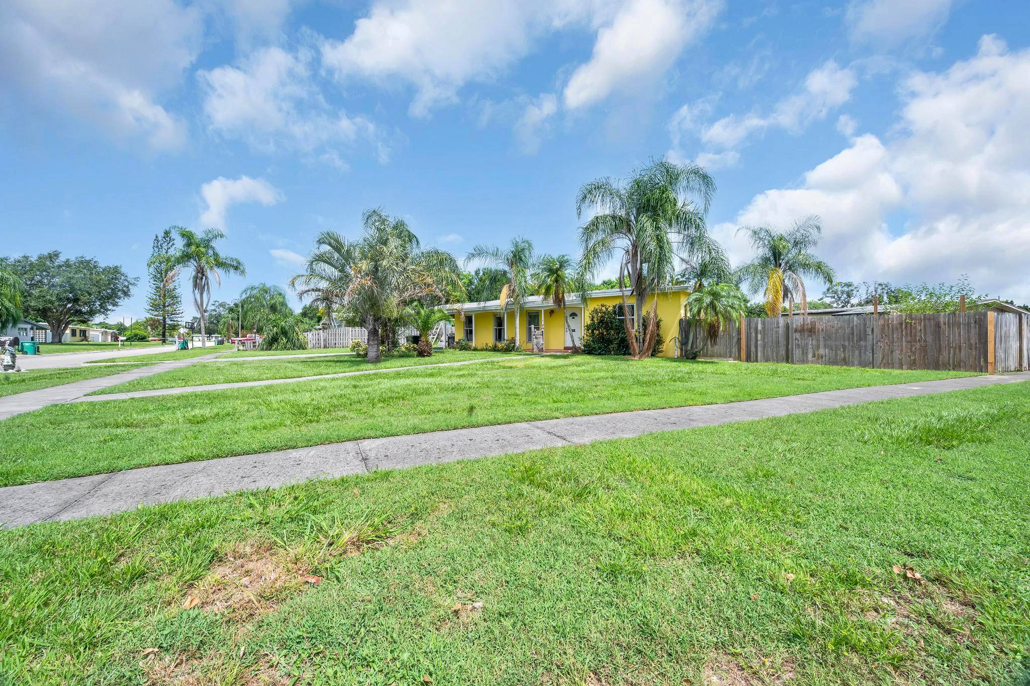 Charming 2 bed, 1 bath CBS pool home on an oversized corner lot !