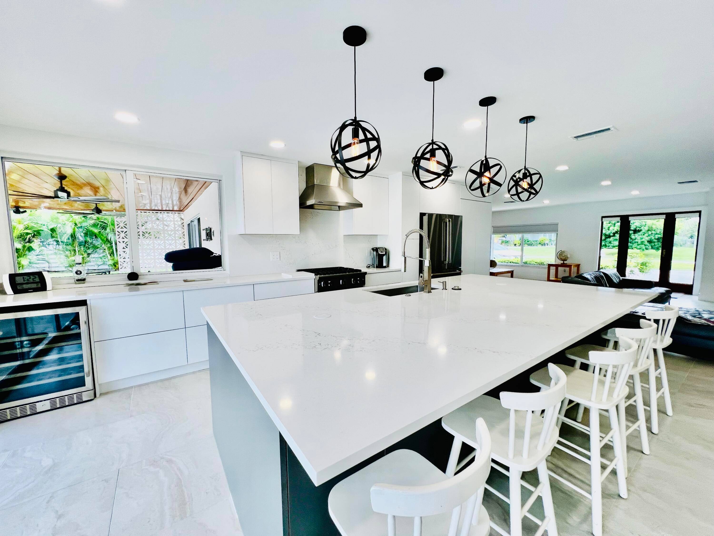 MASTERPIECE FOUND COMPLETELY RENOVATED ALL NEW ROOF, COMPLETE IMPACT GLASS SLIDERS, 5 TON AIR CONDITIONING WITH HEAT PUMP DUCT, PLUMING, ELECTRICAL WITH UPGRADE UP TO 200AMP SERVICE, SOUND INSULATION IN ...