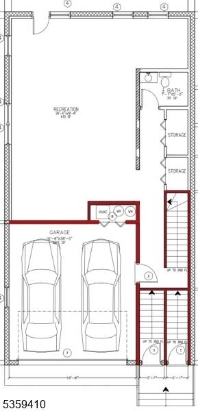 New construction oversized two family home.