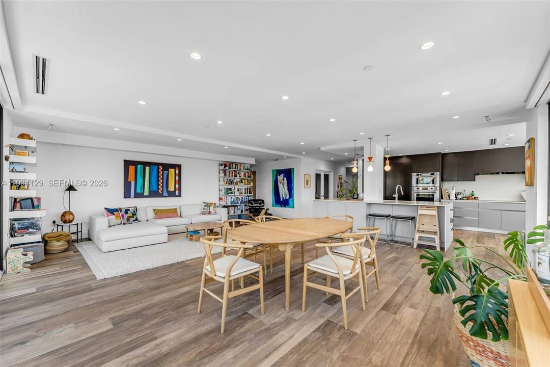 Beautifully renovated 3BR 3BA Den optional 4th bedrooms residence offering unobstructed tropical views and abundant natural light.