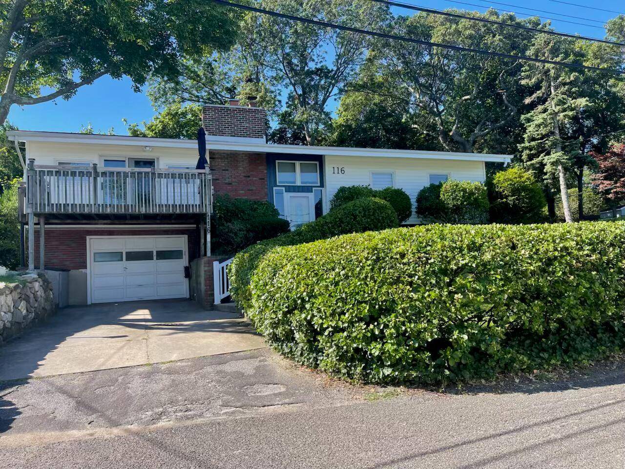 Water view. Enjoy living in this open floor plan spacious 3 bedroom potentially 4 bedroom, 3 bathroom home located in a private beach community in Sound Beach.