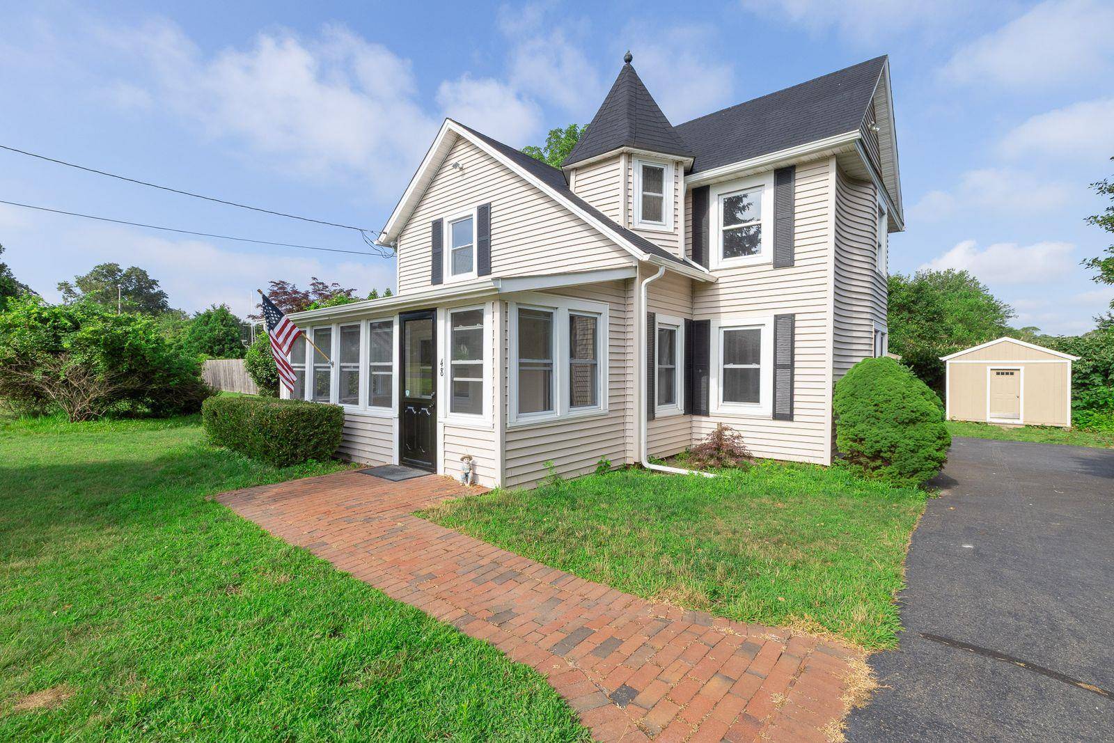 This beautifully renovated 2 story home offers the perfect blend of classic charm and modern convenience.