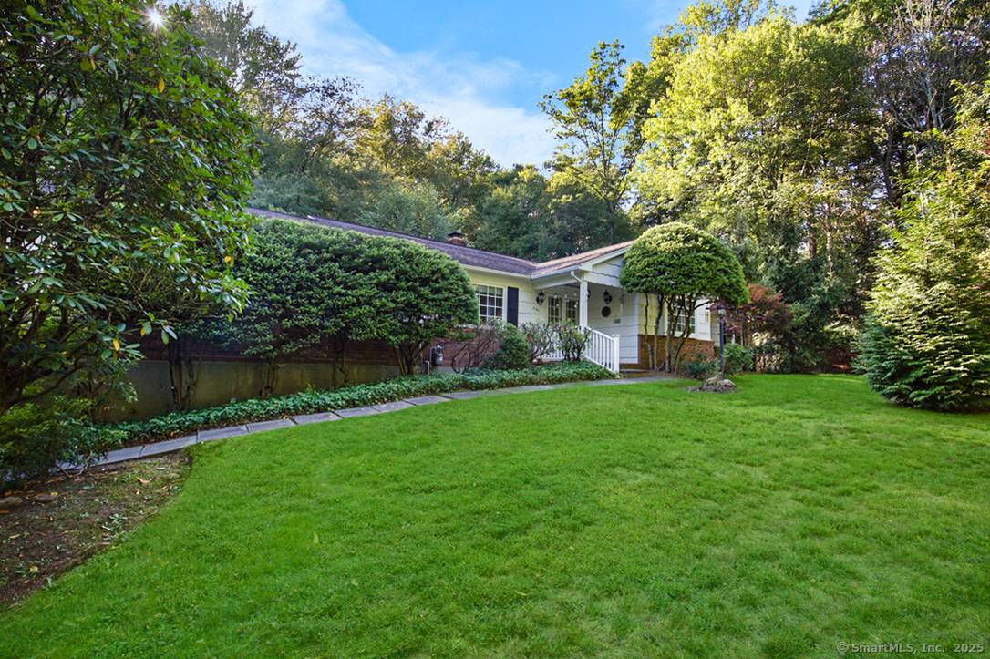 Discover the ease of one level living at 2180 Cross Highway, perfectly situated in a convenient Fairfield location on the Westport border, with a full home Generac Generator and sprinkler ...