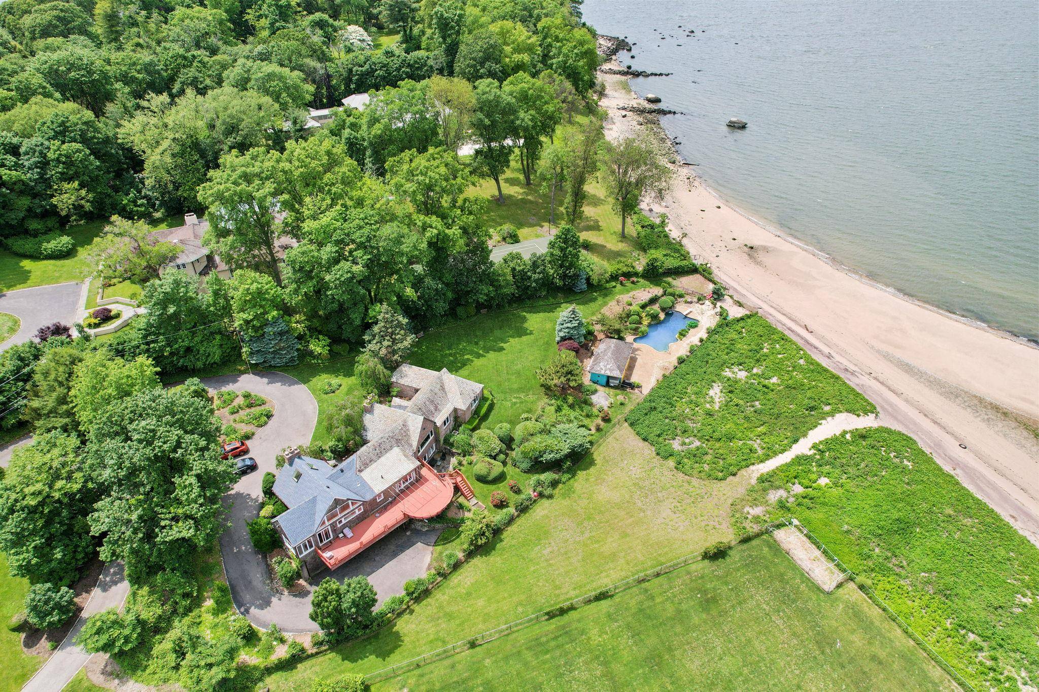 Open Floor Plan, Preched high above with panoramic water views from every room, this exceptional waterfront ranch offers an unparallel lifestyle in one of Sands Point's most prestigious and private ...