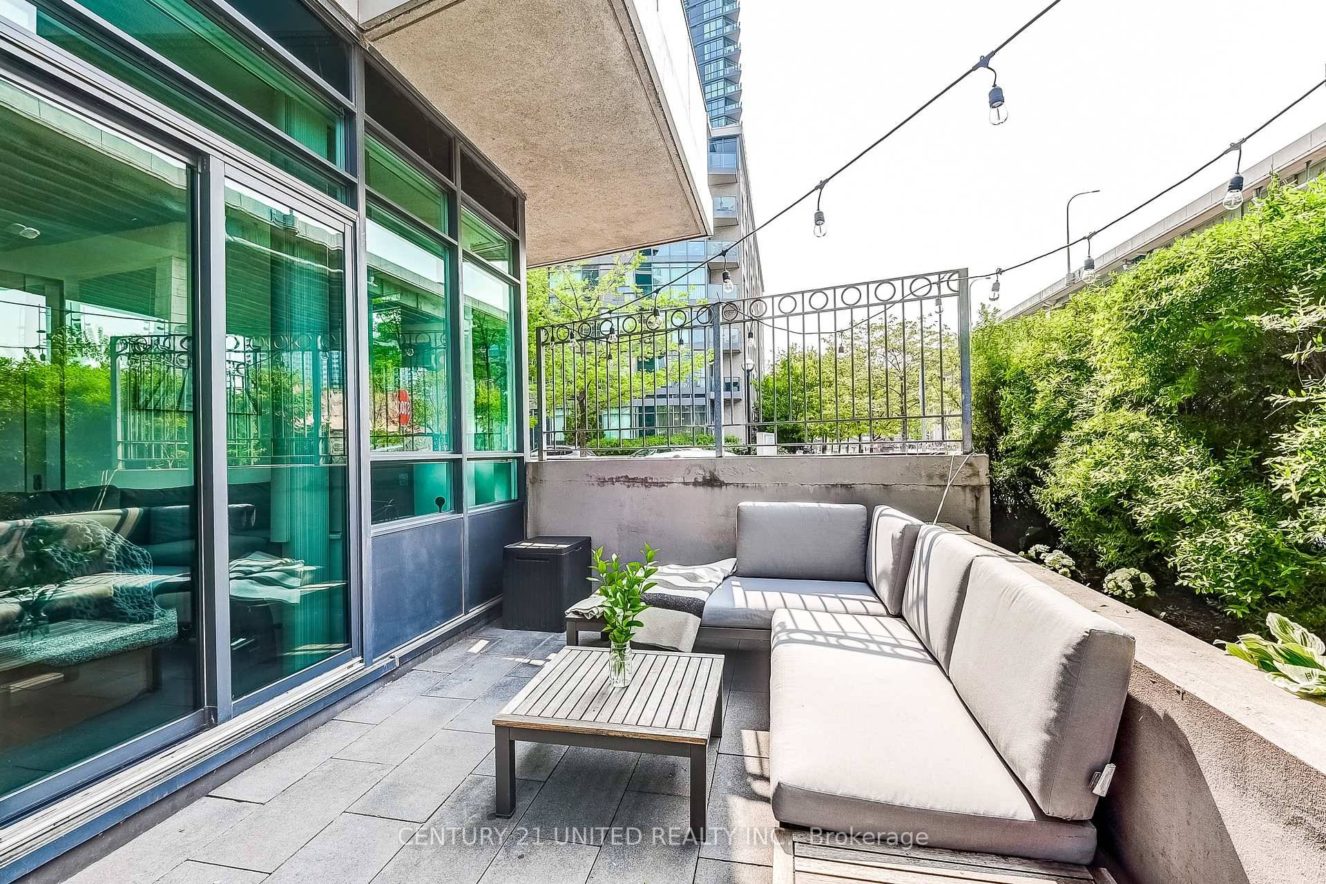 Welcome to 209 Fort York Blvd, Unit 164, a rare ground level suite with its very own 200 sq ft garden terrace !