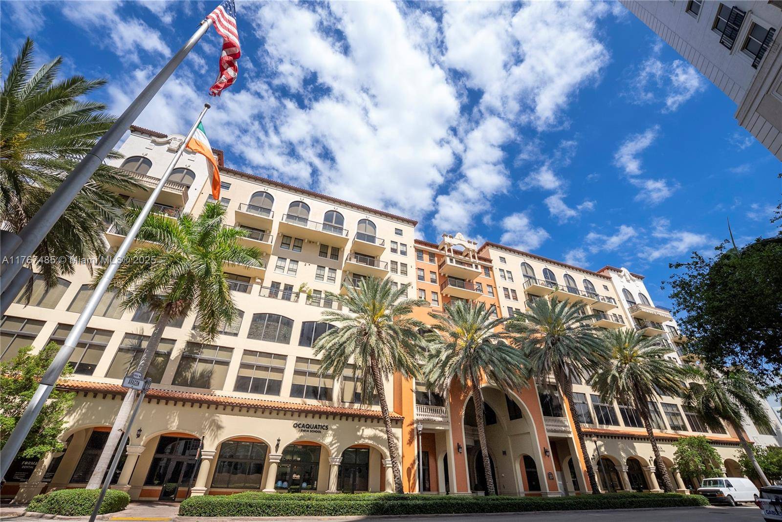 Impeccable 2 bedroom, 2. 5 bathroom condo in the prestigious 55 Merrick Way, Coral Gables.