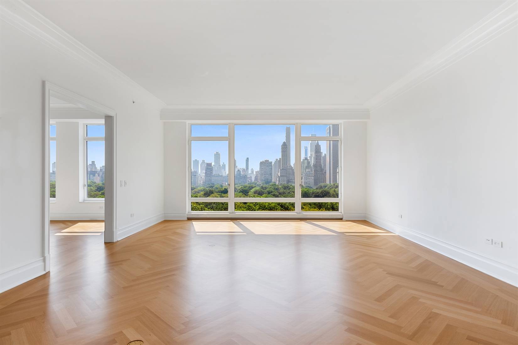 Perfectly located on the 14th Floor in the exclusive A HouseA section of 15 Central Park West, this spectacular sun flooded Robert A.