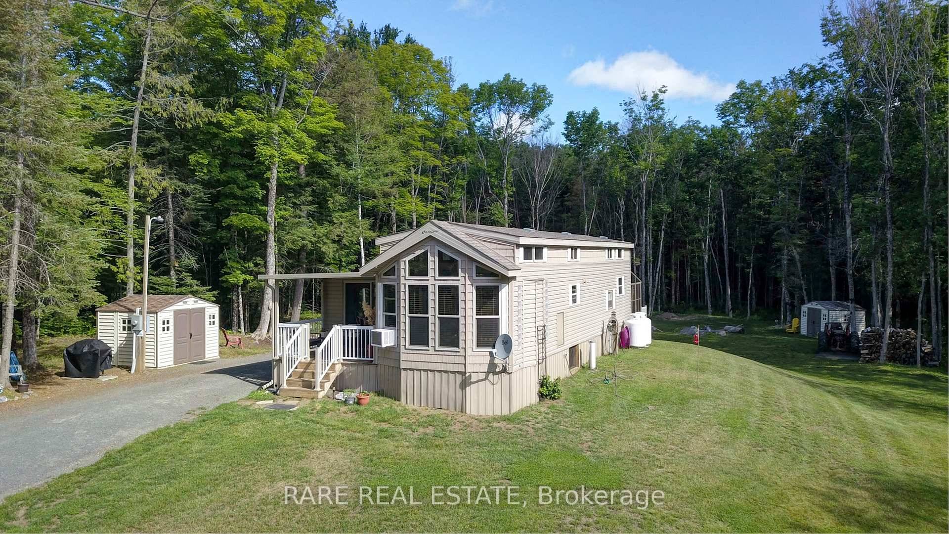 Beautiful country home with year round access.