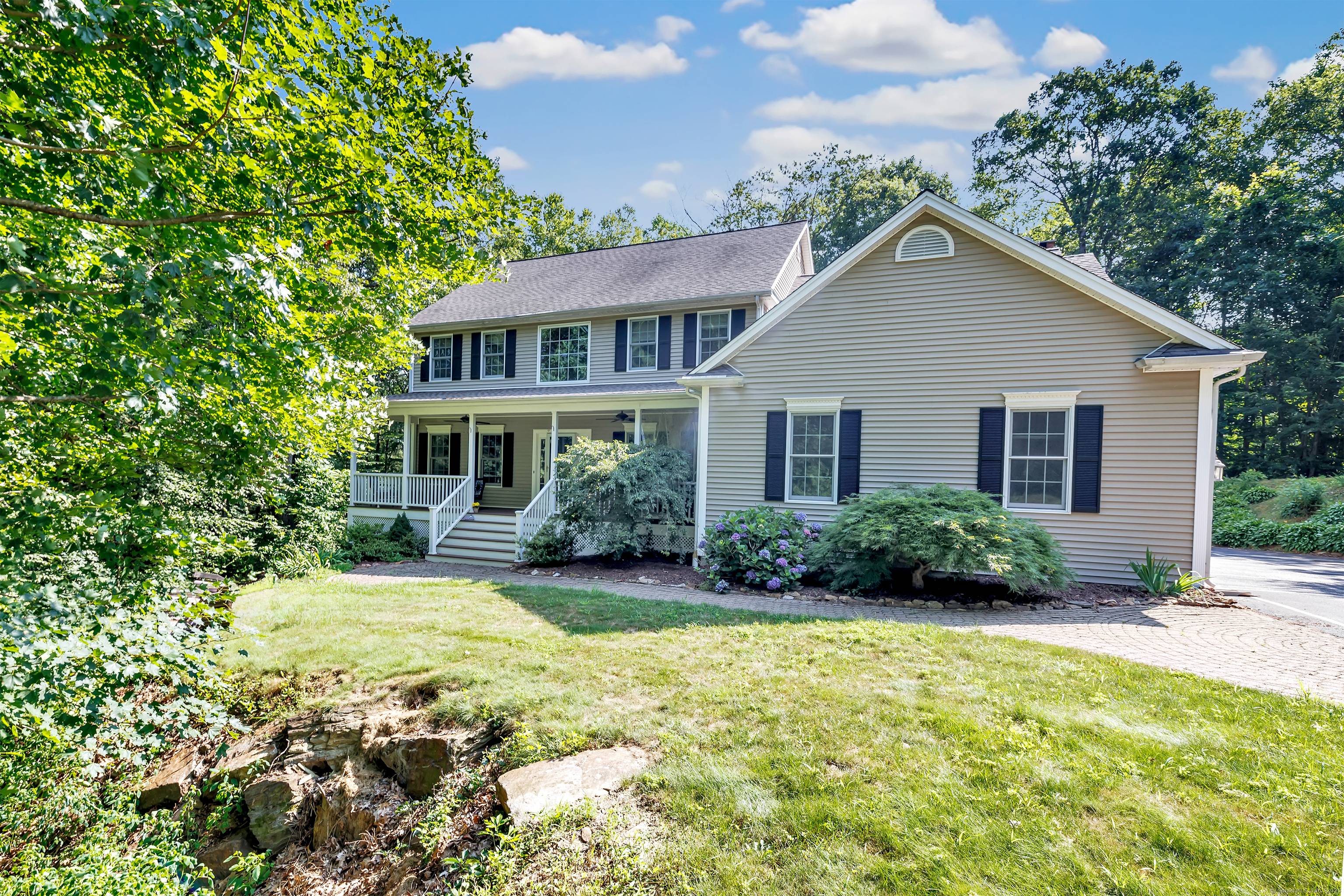 Nestled in the desirable Old Dairy Estates, this custom colonial is the perfect blend of comfort, functionality, and fun !