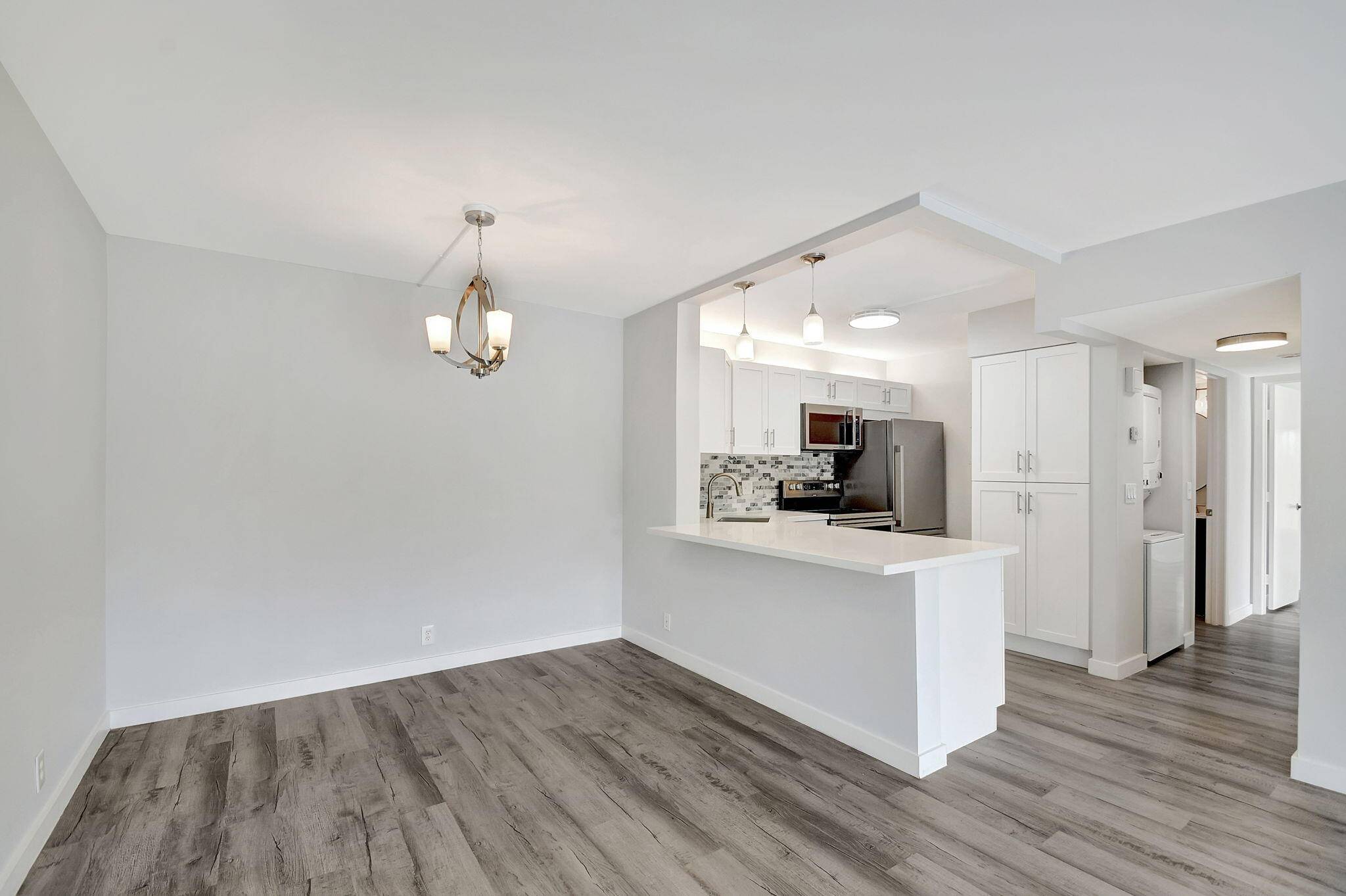 Discover modern living in this 100 fully renovated 2 bedroom, 2 bathroom corner unit condo on the second floor, featuring a spacious private balcony in a beautiful 55 community with ...