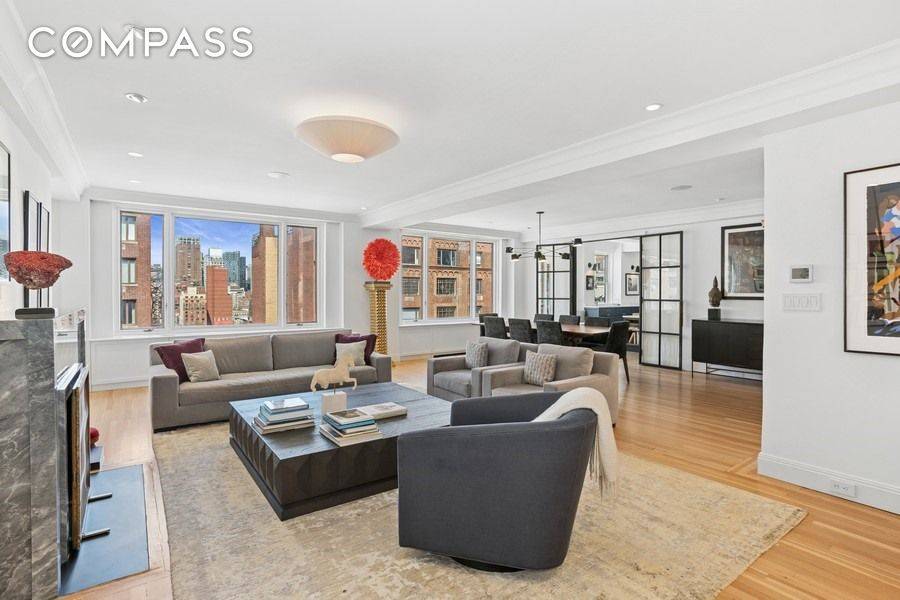Residence 14B at 350 East 57th Street, also known as Sutton Hall, is a distinguished high floor residence in a boutique prewar cooperative, offering a blend of classic elegance and ...