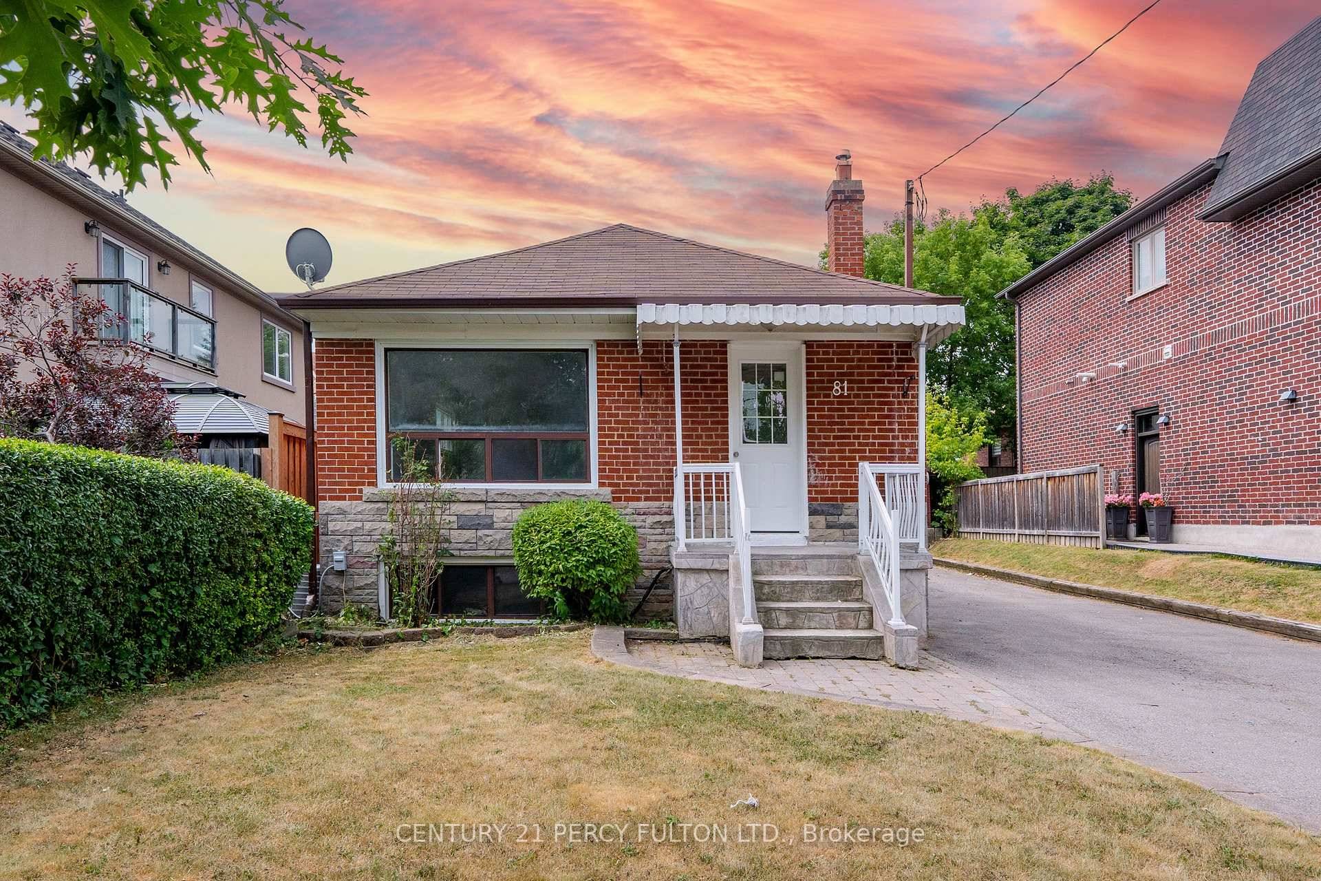 Charming Bungalow in Prime Toronto Location.