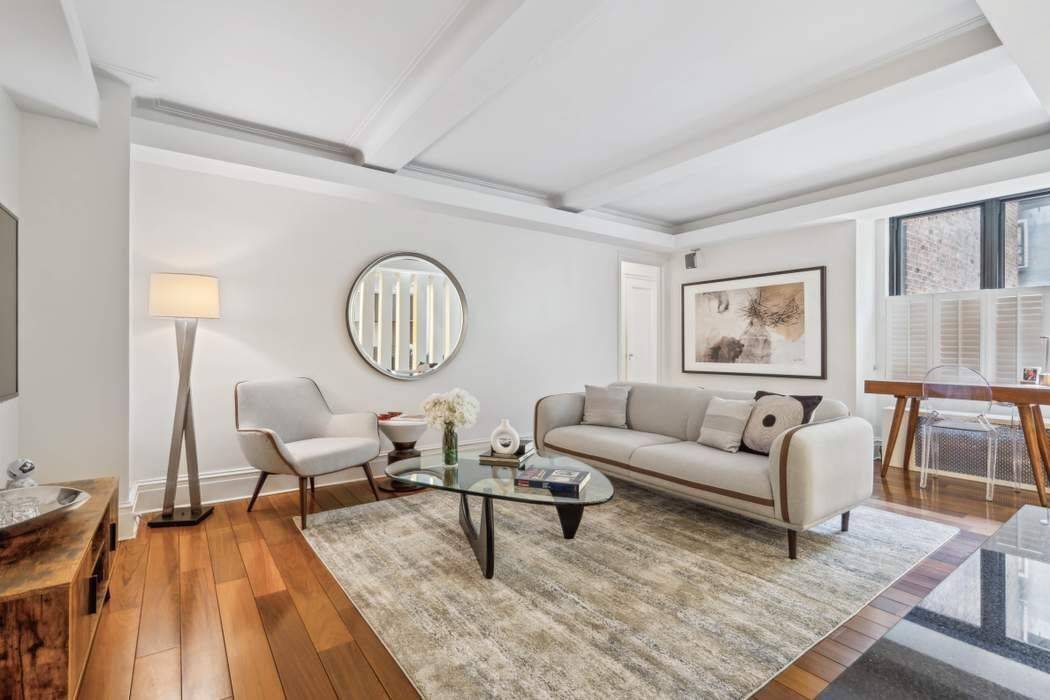 ULTRA CHIC RENOVATED OVERSIZED ONE BEDROOM Welcome to this modern, sleek Prewar home, fully renovated for today's needs while evoking a Mid Century aesthetics.