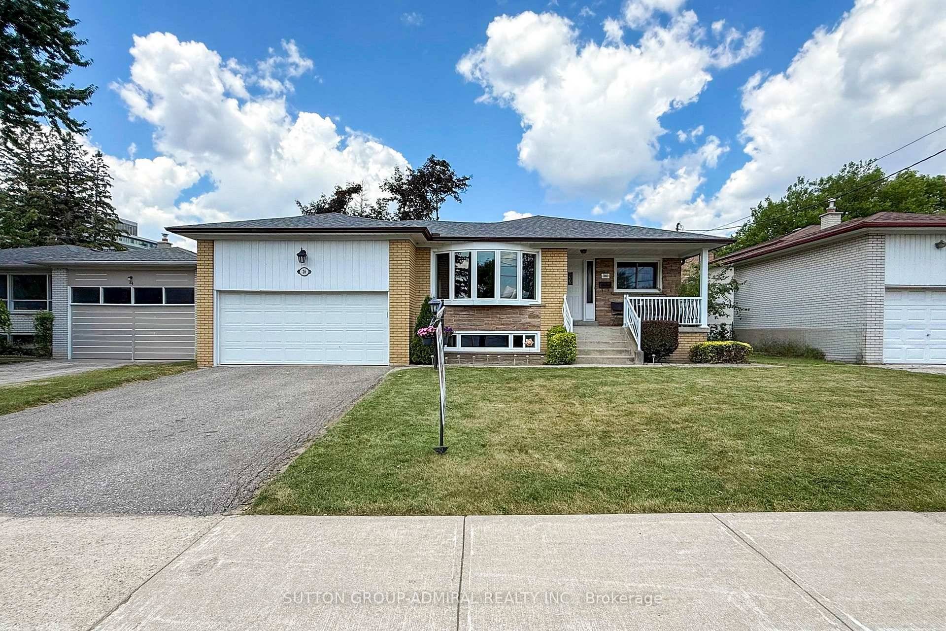 Welcome to this well maintained 2 car garage detached home located on one of the most peaceful and quiet streets in the Bathurst amp ; Drewry area of North York.