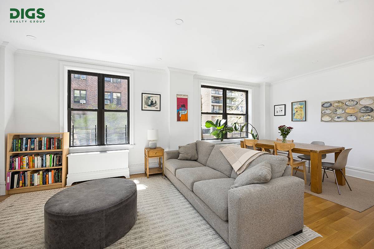 Gut Renovated 2br 2ba with Southern Views, Open Kitchen and W D !