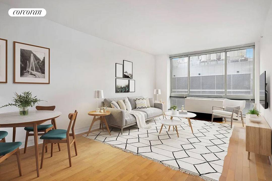 Spacious 1 bedroom located in a full service, amenity driven condominium.