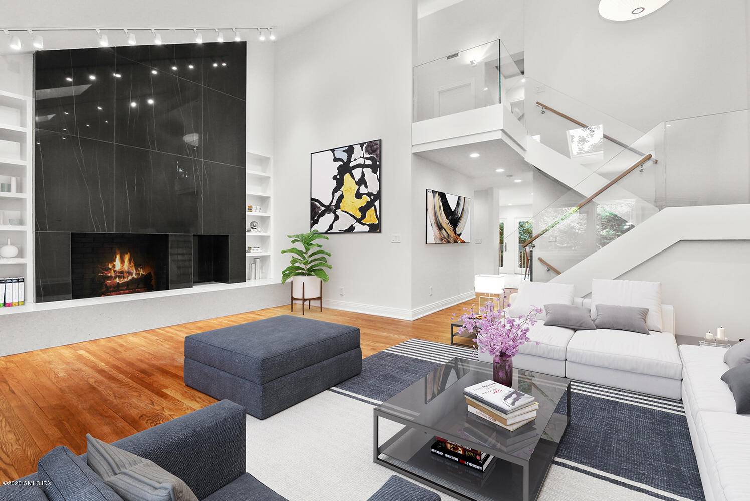 A stunning, recently completed, transformation of this architect designed 3, 500 square foot luxurious townhome will take your breath away.