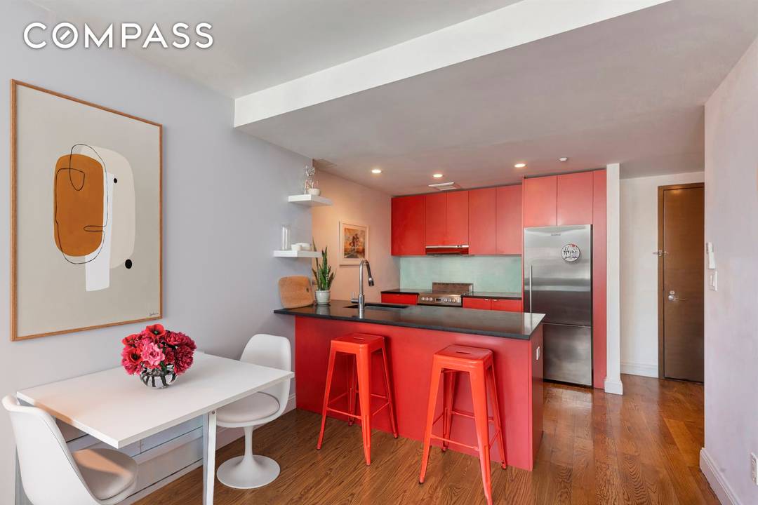 Spacious, Light Filled One Bedroom Condo with Optional Parking on the border between Prospect Heights and Crown Heights Located just off vibrant Franklin Avenue, this roomy one bedroom condo is ...