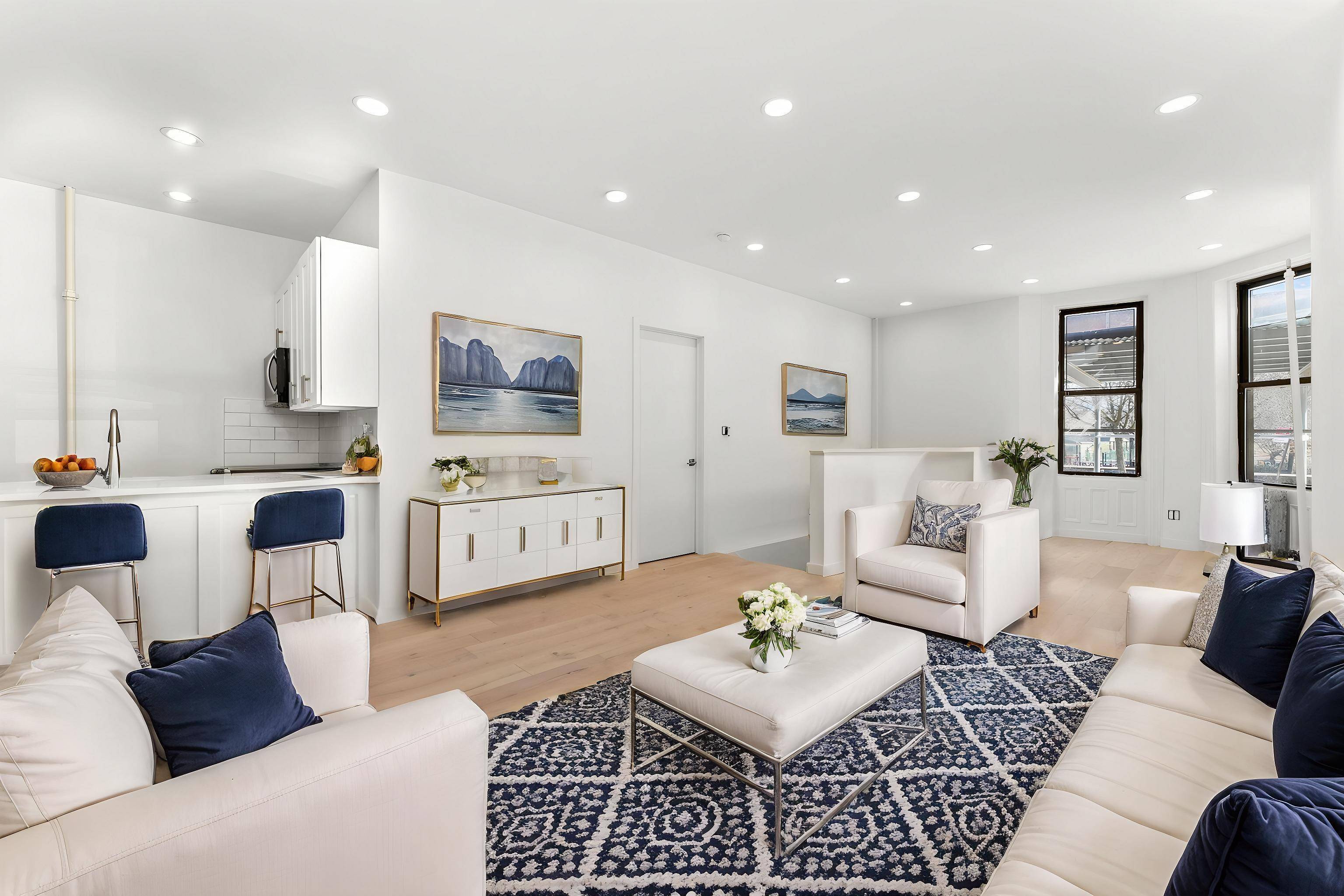 Experience the epitome of Brooklyn living at 161 Prospect Park West 1R, an exceptional three bedroom, three bathroom duplex apartment in the heart of Brooklyn, New York.