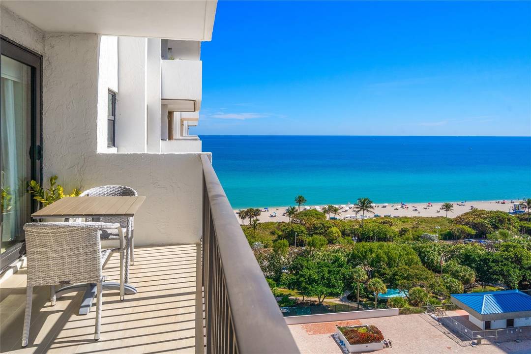 Enjoy a fully remodeled, furnished condo with breathtaking ocean and Intracoastal views at The Summit.